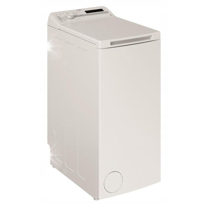 Пералня Whirlpool, горно зареждане, 6 кг, бяла, 40x60x90см