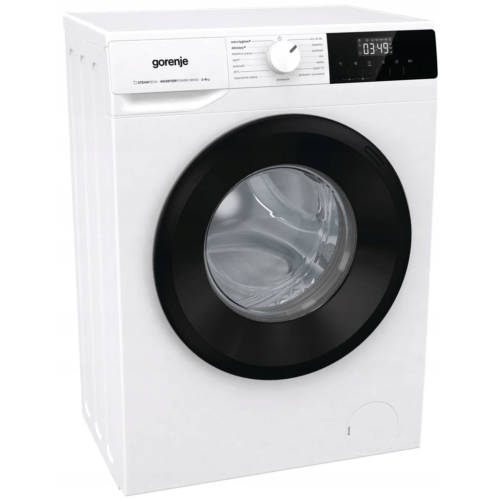 Masina de spalat rufe Gorenje W1NHPI62SCS, 6kg, 1200 rpm, 15 programe, alb, slim