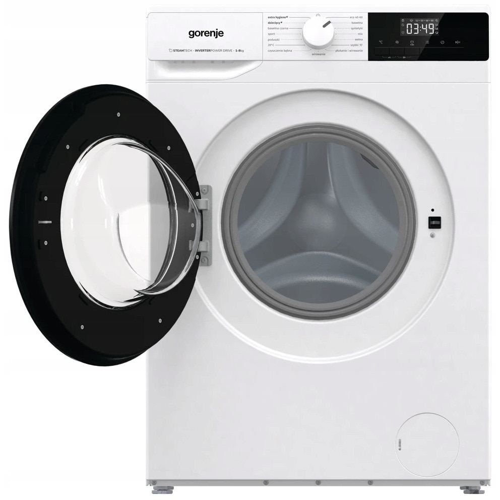 Masina de spalat rufe Gorenje 8kg 1400rpm alb, 15 programe