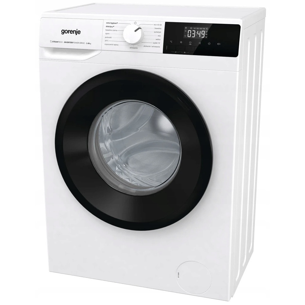 Masina de spalat rufe Gorenje 8kg 1400rpm alb, 15 programe