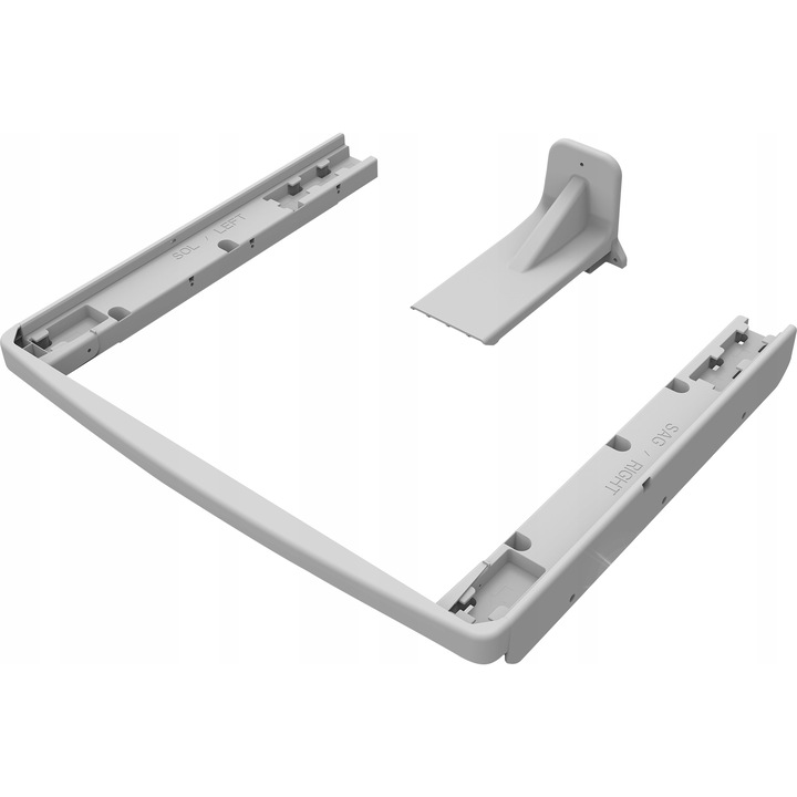 Свързващ елемент за пералня и сушилня Kernau, 7-8 кг, 53x56 см, бял