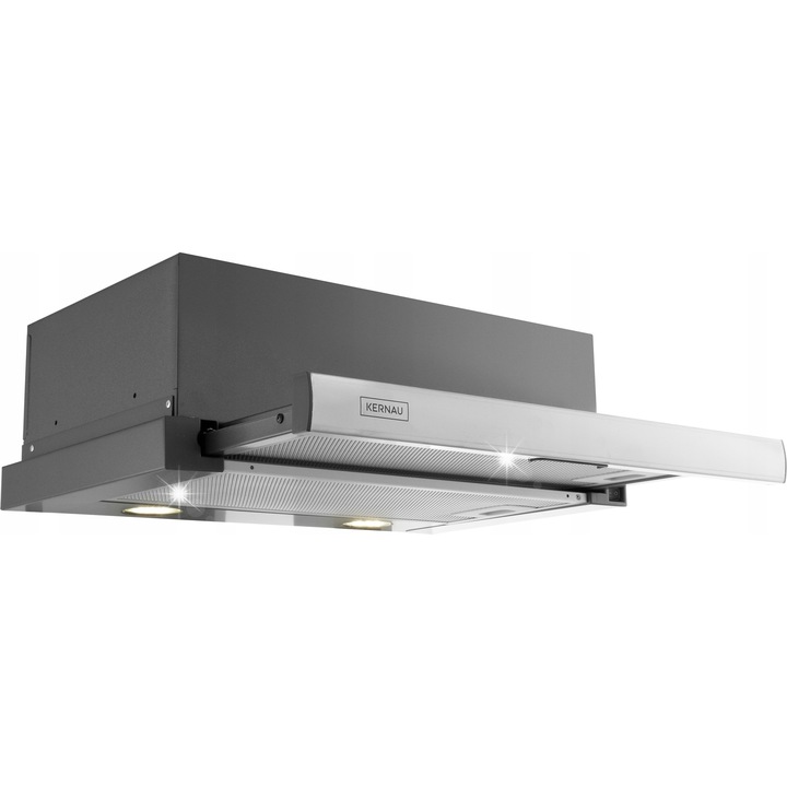 Аспиратор Kernau KTH 10161.1X, инокс, 60см, 2 степени на мощност, LED осветление