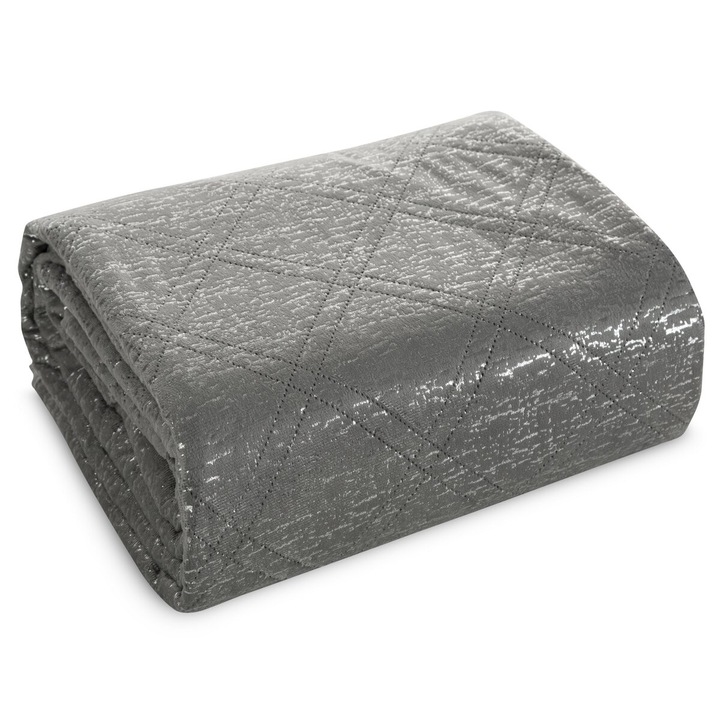 Cuvertura de pat LUIZ/BLINK 170 x 210 gri Eurofirany