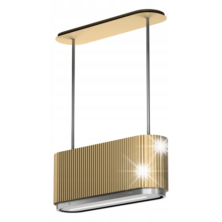 Абсорбатор, Ciarko, Mono W, жестове, LED, златист, 900x240мм