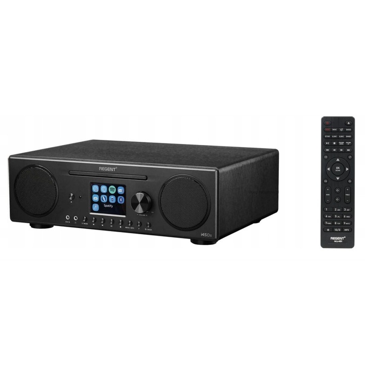 Радио, Regent Ferguson i450s, DAB+, FM, CD, Bluetooth, 60W, 350x105x250mm