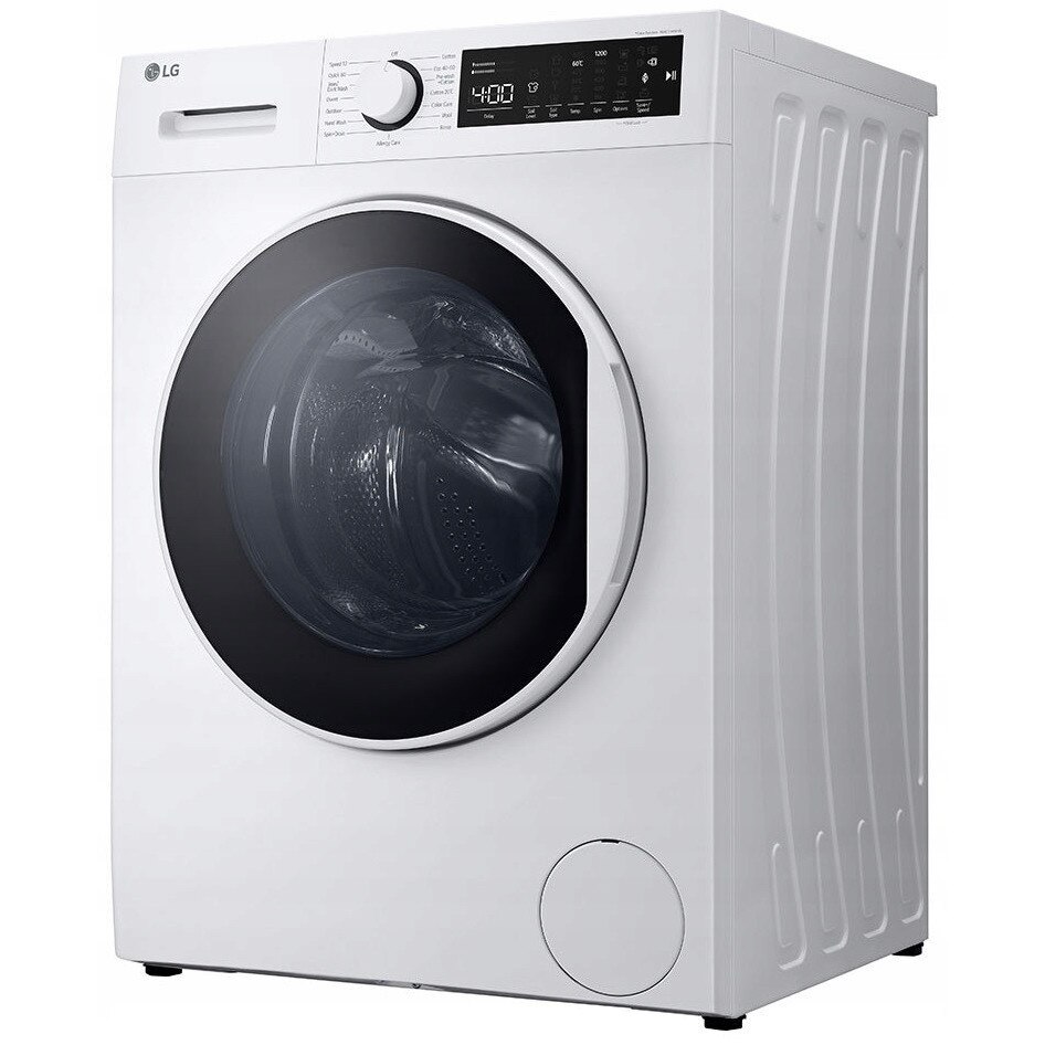 Masina de spalat rufe LG F2WT208S0E, 8kg, 1200rpm, alb, 60x85x59.5cm