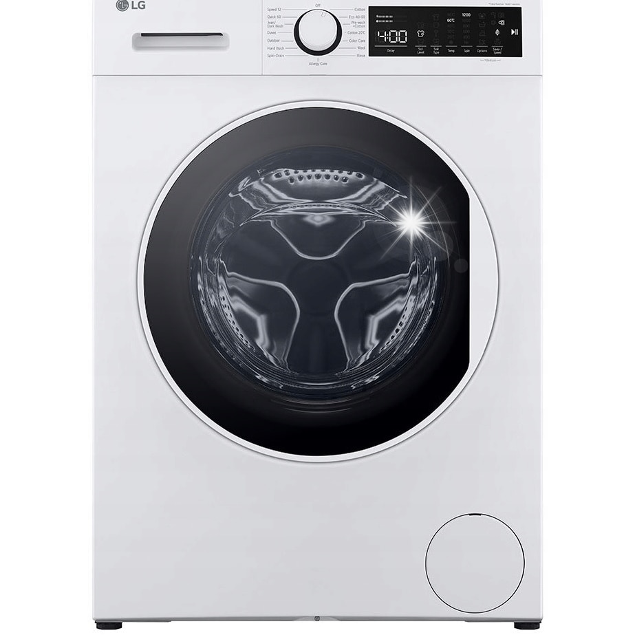 Masina de spalat rufe LG F2WT208S0E, 8kg, 1200rpm, alb, 60x85x59.5cm