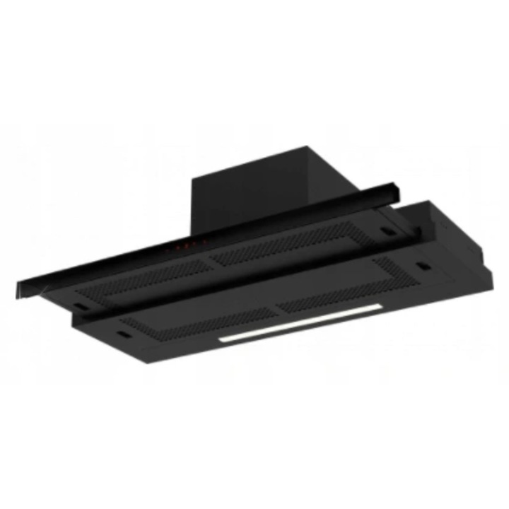 Кухненски смесител KWT 33 PO Matt Black, висок, функция душ, система за премахване на котлен камък, матово черен