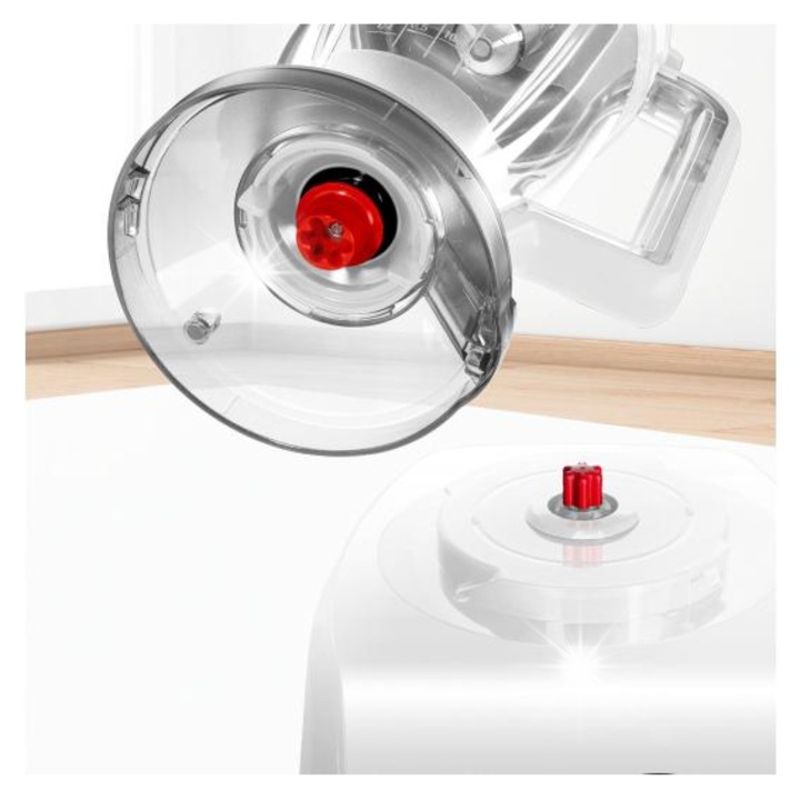 Кухненски робот Bosch MultiTalent 8, 1100 W, 3,9 L, бял, 250x300x430мм