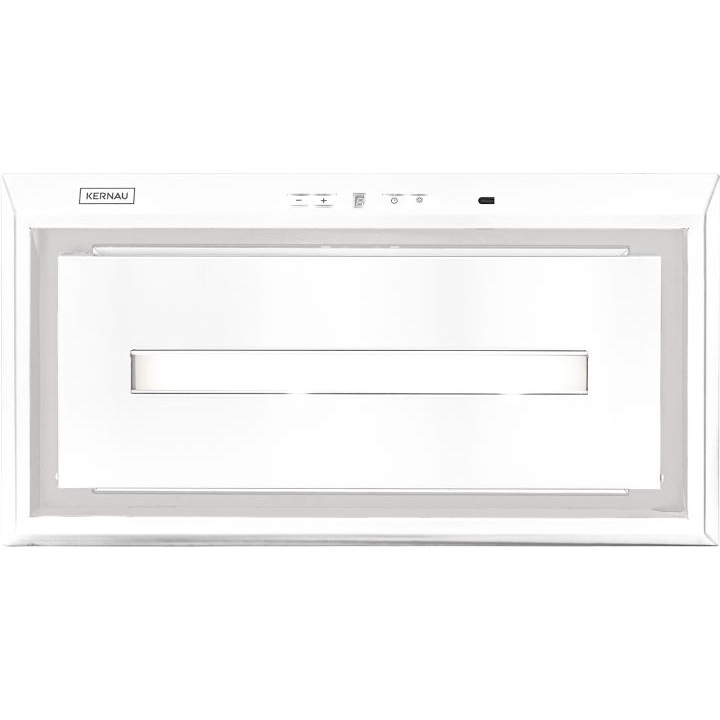 Абсорбатор за вграждане Kernau, модел KBH 08501 W, бял, 4 степени на мощност, размери 26x54x28.5см