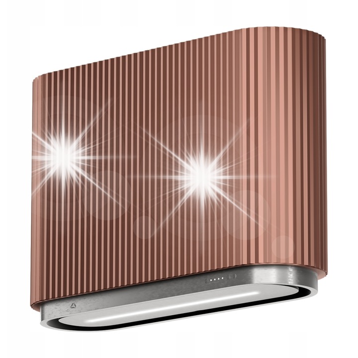 Абсорбатор Ciarko Mono Rose Gold 60см, LED, управление с жестове, 615m3/h, 565x599x290мм