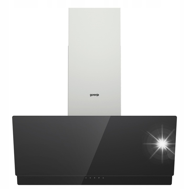 Аспиратор Gorenje WHI949EXBG 90см, ефективност 608 м3/ч, карбонов филтър, полиуретанов камък