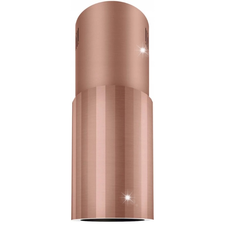 Абсорбатор Ciarko Roto W Rose Gold Steel, 38,2см, 630м3/ч, система за осветление Warm2ColdLED, управление с жестове