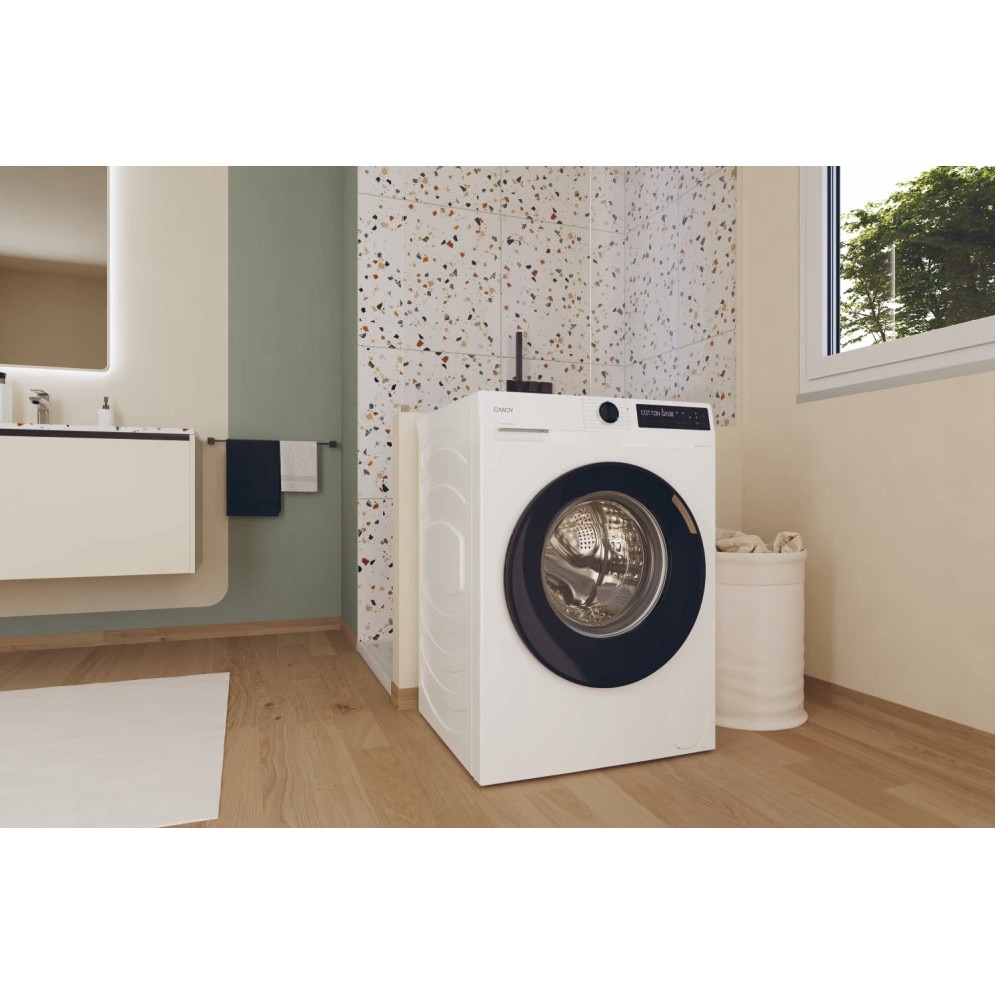 Masina de spalat rufe Candy ProWash BR 49B8-S, 9kg, alb, 1400rpm, 16 programe