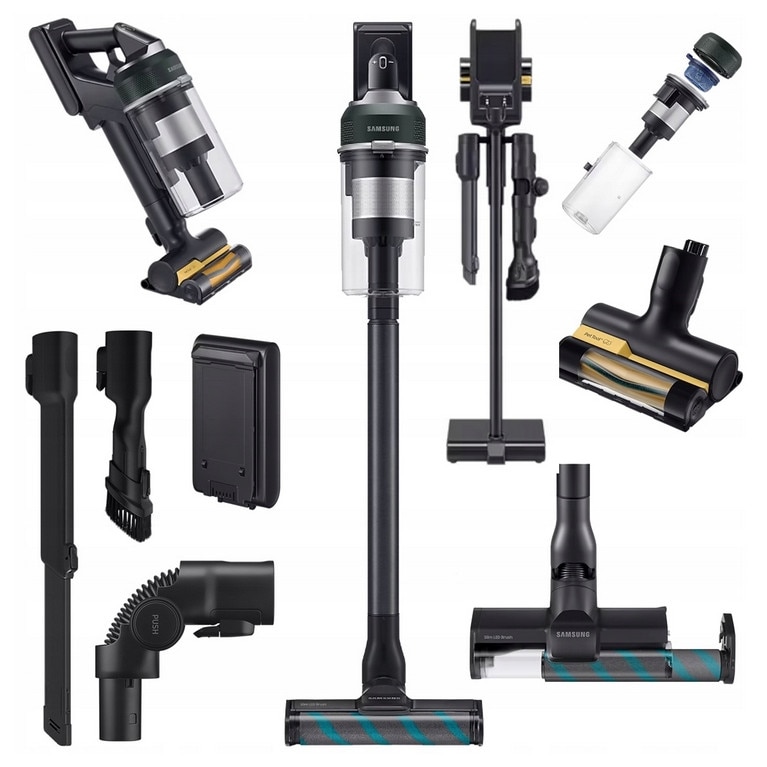 Aspirator vertical Samsung Jet 95 Multi, 210W, negru, 93x25x20,2cm