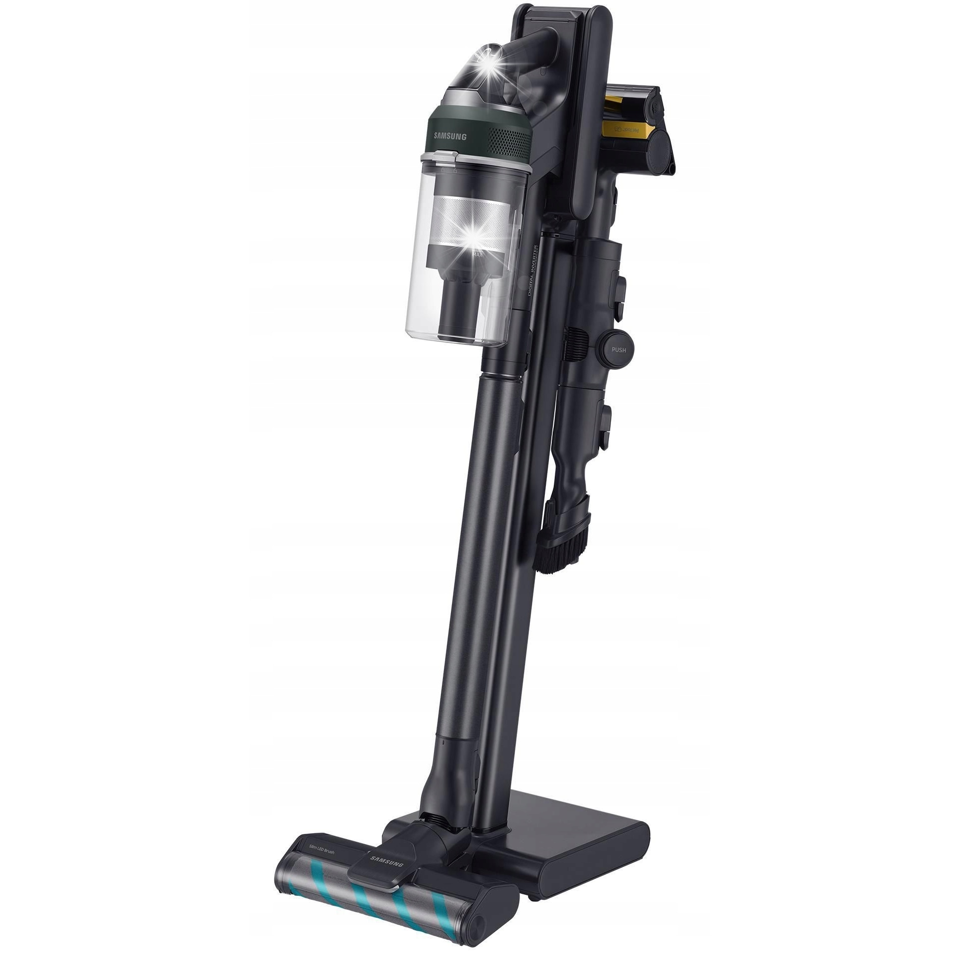 Aspirator vertical Samsung Jet 95 Multi, 210W, negru, 93x25x20,2cm