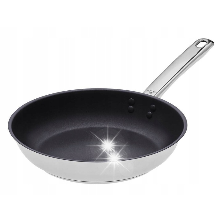 Tigaie Gerlach Solid Lite 24cm, ceramica, neagra, utilizare pe plita inductie