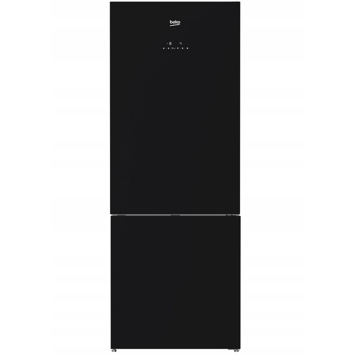 Frigider, Beko, 70 cm, No-frost, 514 L, negru, 192x70x74.5 cm