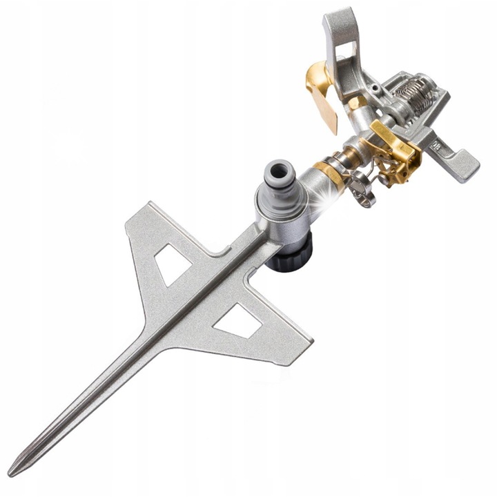 Пулсиращ разпръсквач Cellfast, метален, 20-360°, 450-550m², G3/4"