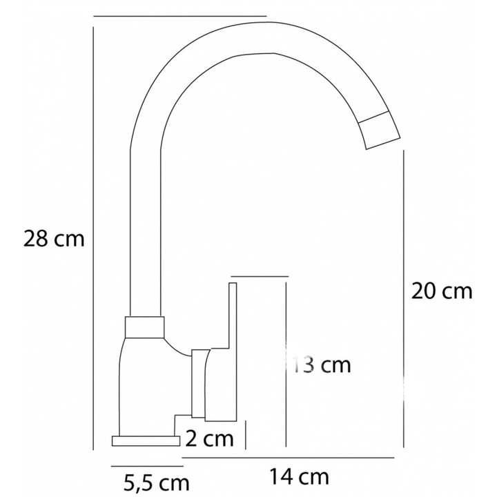 Baterie sanitara Pyramis BELLO, crom, 420x305x75mm, cu termostat