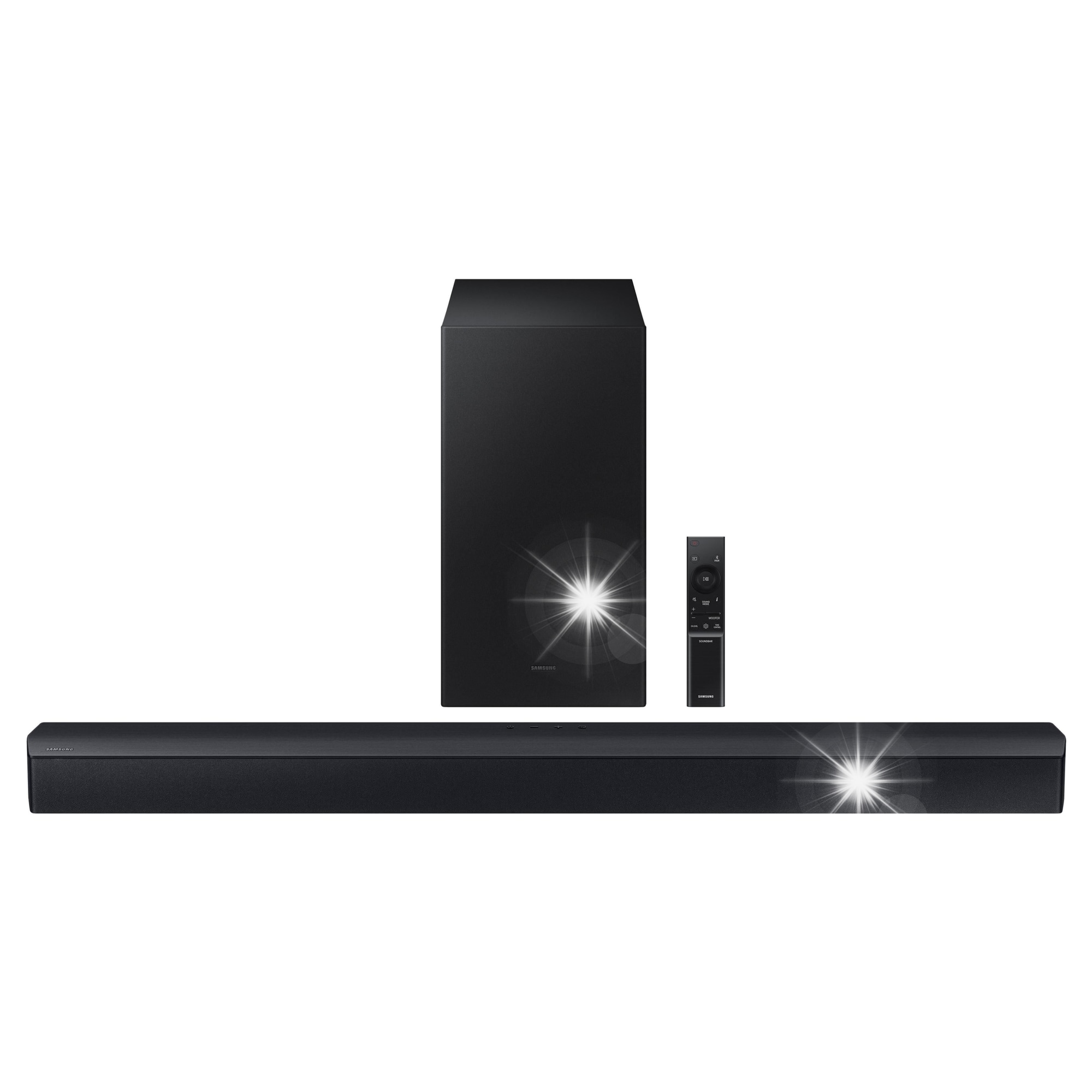 Soundbar cu subwoofer Samsung HW-C450, 300 W, Bluetooth, negru, 858,8x59x75mm
