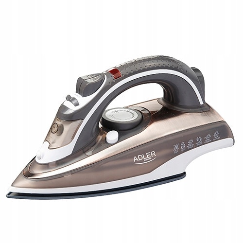 Fier de calcat cu abur, Adler, 3000 W, Gri