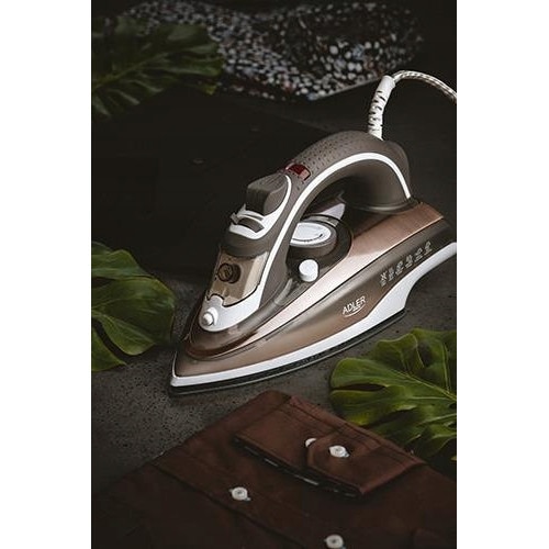 Fier de calcat cu abur, Adler, 3000 W, Gri