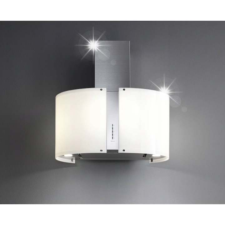 Островен абсорбатор, Mirabilia Isola Round, 800 м3/ч, 4 скорости, инокс, 65 см