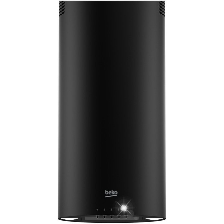 Аспиратор Beko, модел BHCIW31322BBH, 300 м/ч, 3 скорости, черен, 31x70x35см