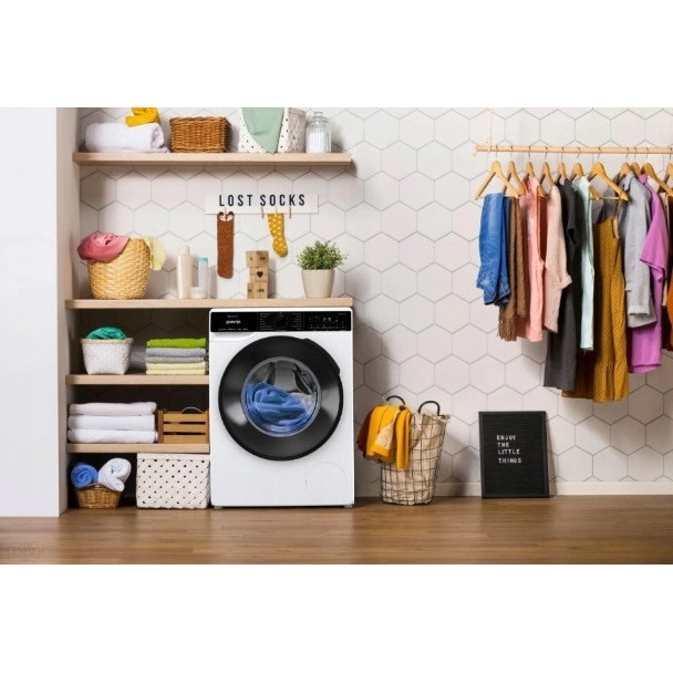 Masina de spalat rufe Gorenje W1PNA84A2TSWIFI, 8kg, 1400 rpm, alb, 60x85x54,5cm, WiFi