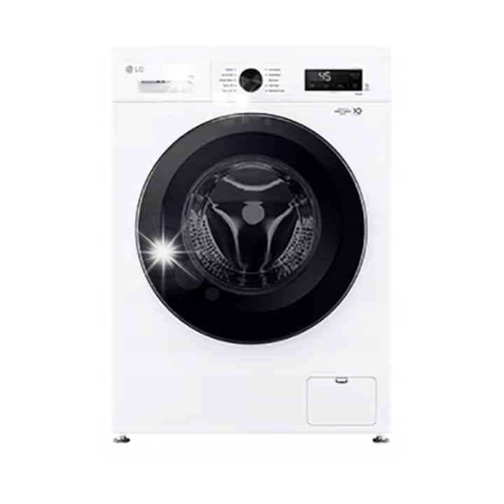 Перална машина LG, 9 кг, бяла, 6 Motion DD, 10 програми, 60 см