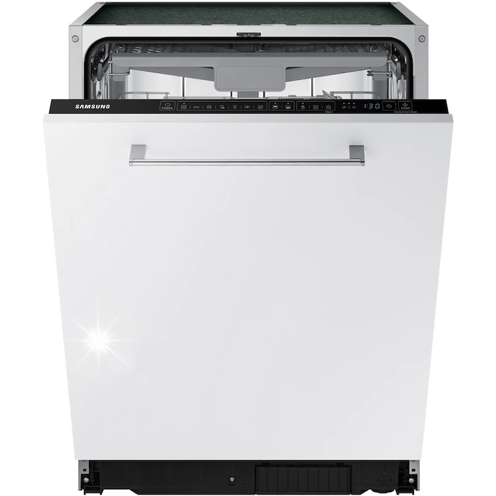 Вградена съдомиялна машина Samsung, 60 см, 14 комплекта, 7 програми, Auto Open, инокс