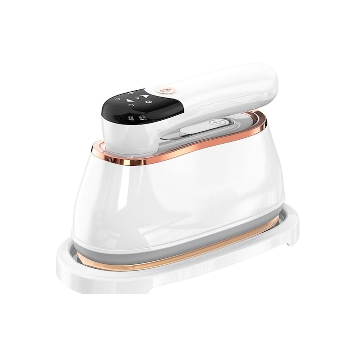 Fier de calcat vertical si orizontal cu abur BytePulse, portabil, design compact, incalzire rapida