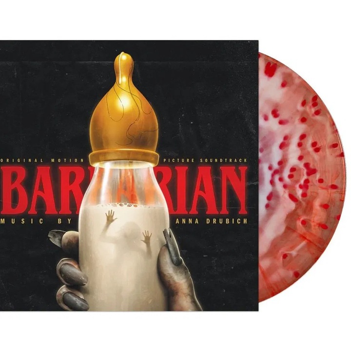 Soundtrack: Drubich Anna: Barbarian (Coloured Mother's Milk & Blood Splatter Vinyl) - Vinyl (LP)