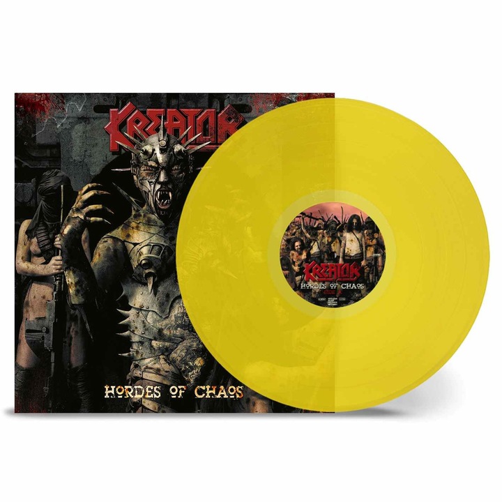 Kreator: Hordes Of Chaos (Coloured Transparent Yellow Vinyl, Remastered) - Vinyl (LP)