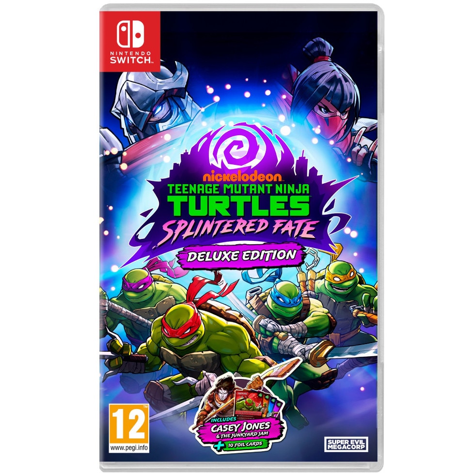 忍者タートルズ Splintered Fate switch Joc Teenage Mutant Ninja Turtles Splintered Fate Deluxe Edition