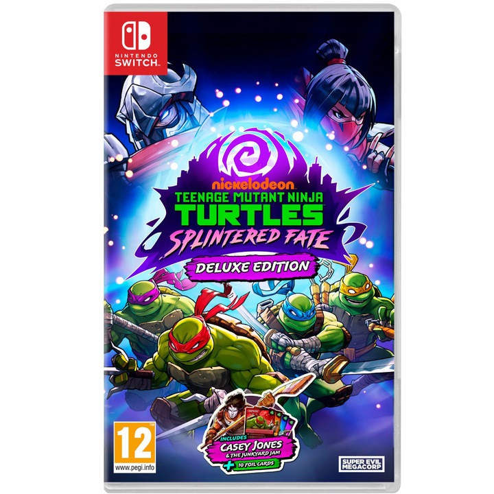 Joc Teenage Mutant Ninja Turtles Splintered Fate Deluxe Edition Pentru Nintendo Switch