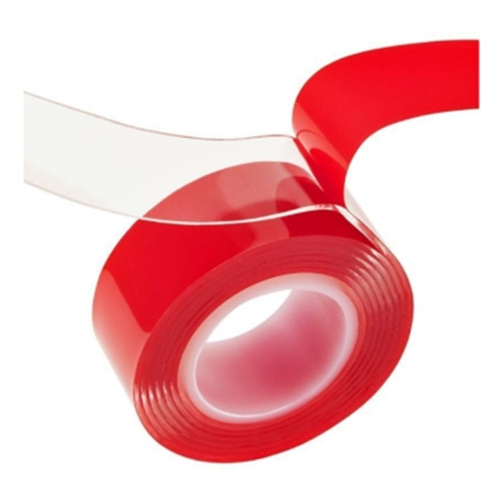 Професионална прозрачна двустранно залепваща лента