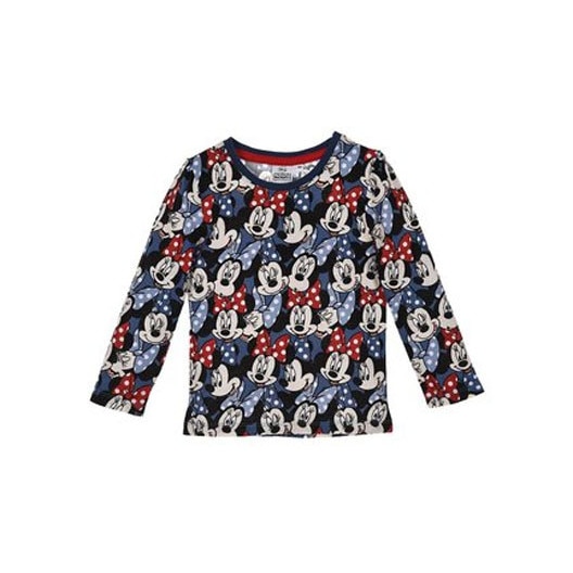 Bluza albastra, figurine Minnie
