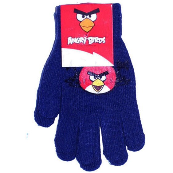 Manusi cu degete, Angry Birds, 3-7ani, bluemarin