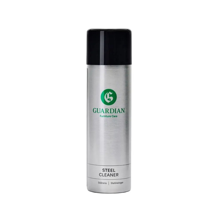 Spray pentru curatare si intretinere otel Guardian, degreseaza si elimina grasimea si petele de pe otelul inoxidabil, previne oxidarea si coroziunea, non-toxic, 500 ml