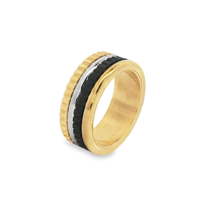 Inel Placat cu Aur Quatre 18