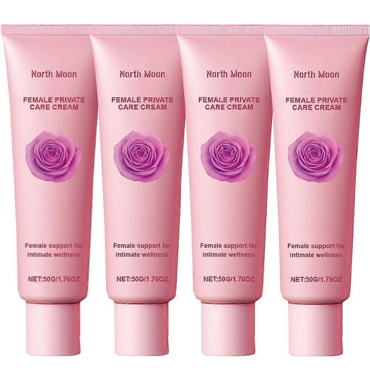 Női ápolókrém, 4 darab, érzékeny bőrre, hidratáló, 50ml