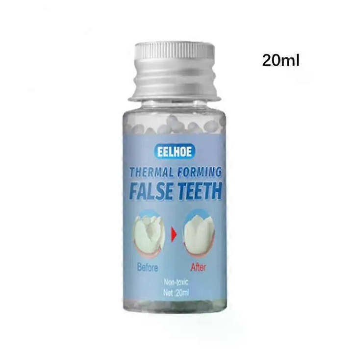 Set adeziv pentru proteze dentare, 10g, umplere temporara din rasina, utilizare usoara, unisex