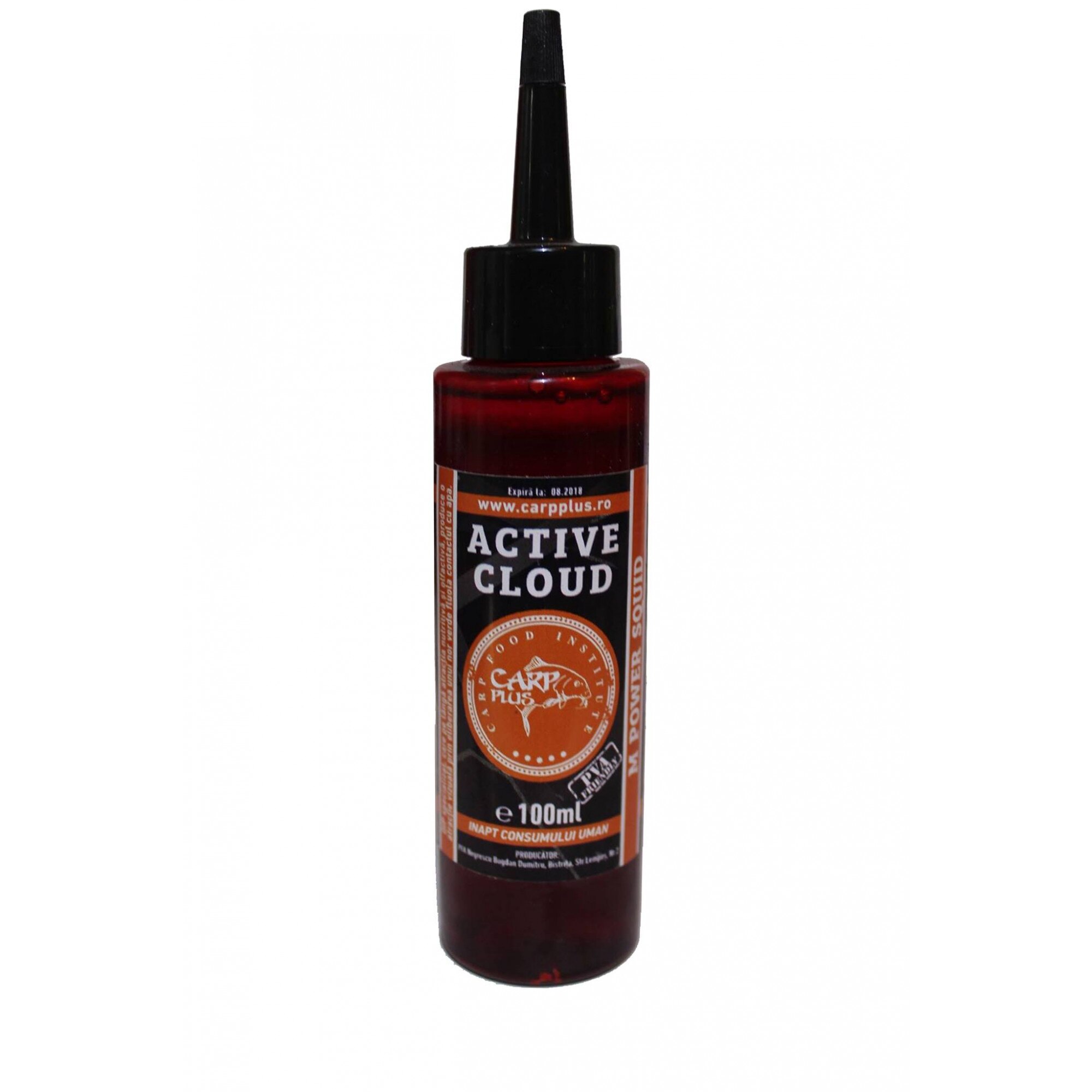 Atractant, Carp Plus Baits, Active Cloud Dip M Power Squid 100 ml