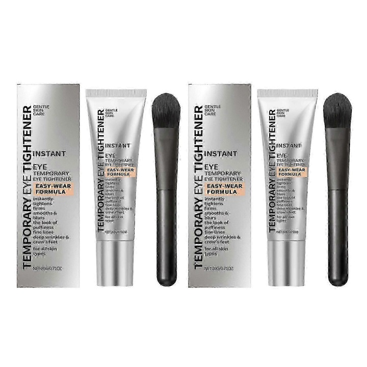 Ránctalanító szemkrém, 20ml, 2 darabos szett, ráncokra, sötét karikákra és duzzanatokra, finom textúra