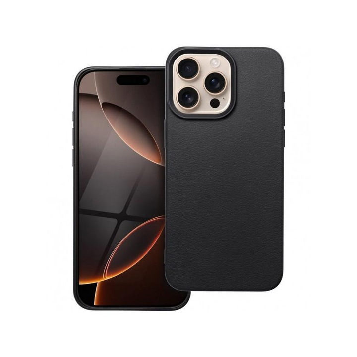 Skin tok iPhone 16e (SE 4 2025) és 17e készülékhez, fekete