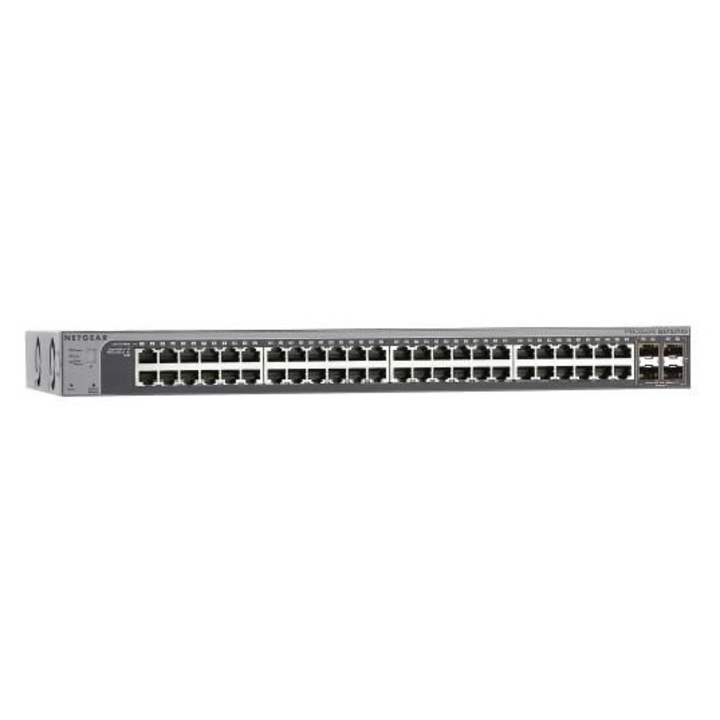 Switch Netgear 48Port 10/100/1000 GS752TX, 4xSFP