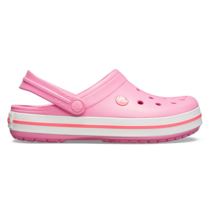 Saboti Crocs Crocband 42-43 EU - M9/W11 US Roz - Pink Lemonade/White