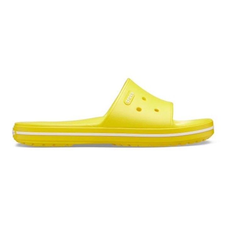 Papuci Crocs Crocband III Slide - US Galben - Lemon/White, Alb